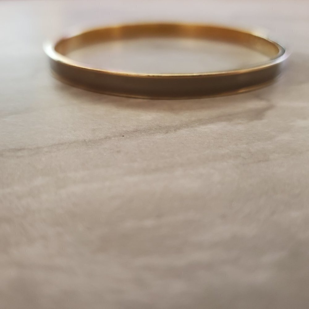 ✨ Vintage Y2k 00s 2000's J. Crew Grey Skinny Bangle ✨ - Picture 2 of 9